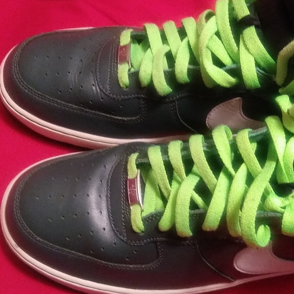 Mens Nike Air Force 1 basketball shoes - Picture 3 of 9